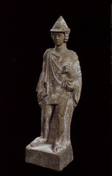 Hermes Kriophoros, Beotian, c.450 BC by Greek